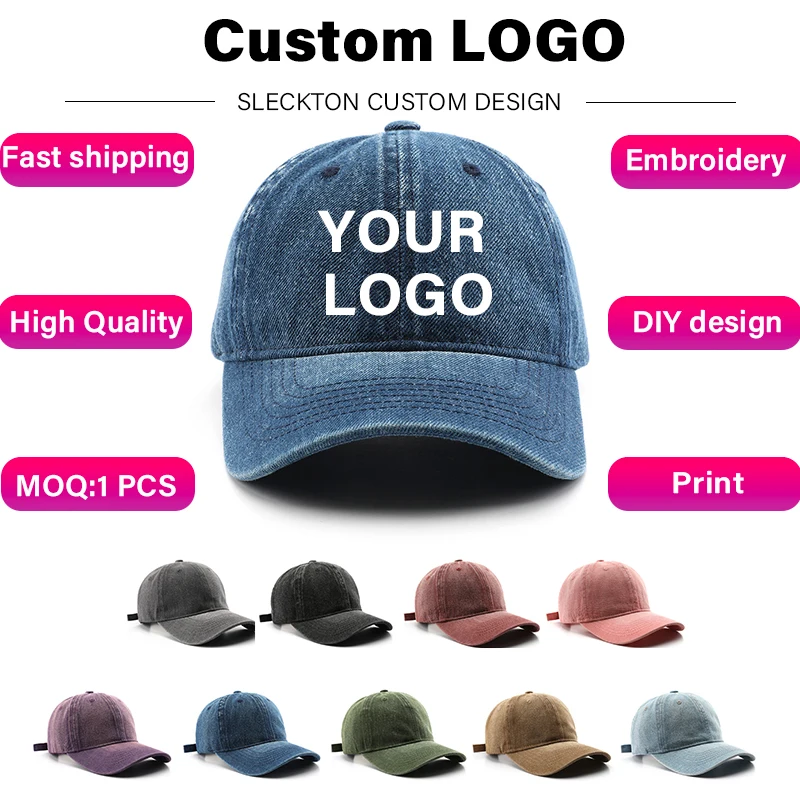Stussy Bucket Hat - SLECKTON Custom LOGO Baseball Cap for