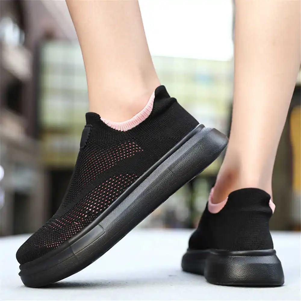 Streetwear Brand Uk - Platform Stockings Brown Shoes For Woman