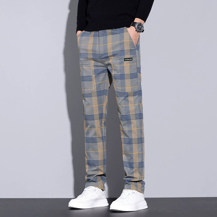Men's Plaid Pants – Slim Fit C - đánh giá và giá Urban Streetwear Brand