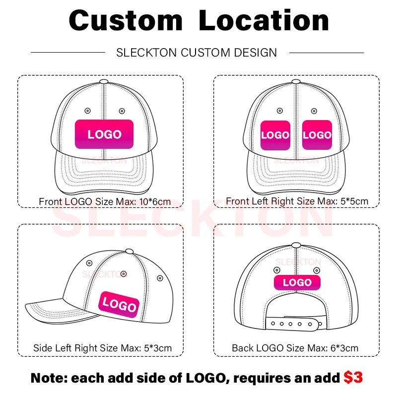 SLECKTON Custom LOGO Baseball  - đánh giá và giá Stussy Bucket Hat