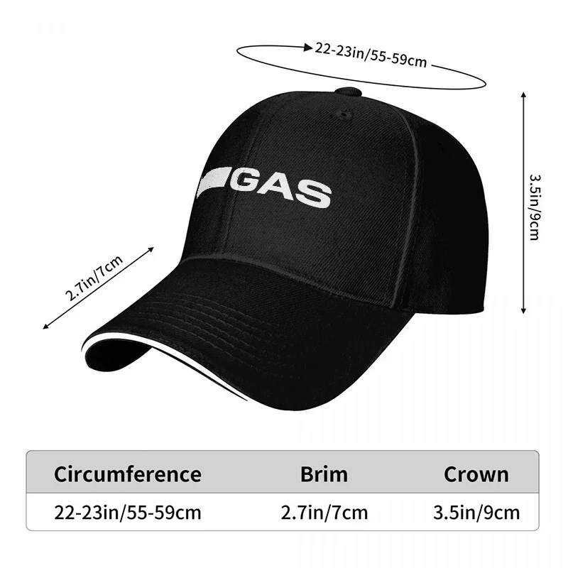 New GAS Brand Logo Black Baseb - đánh giá và giá Urban Streetwear Brand